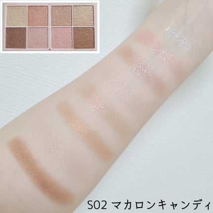 プティパレットアイズ(スパークリングタイプ)/キャンメイク/アイシャドウを使ったクチコミ(5枚目)