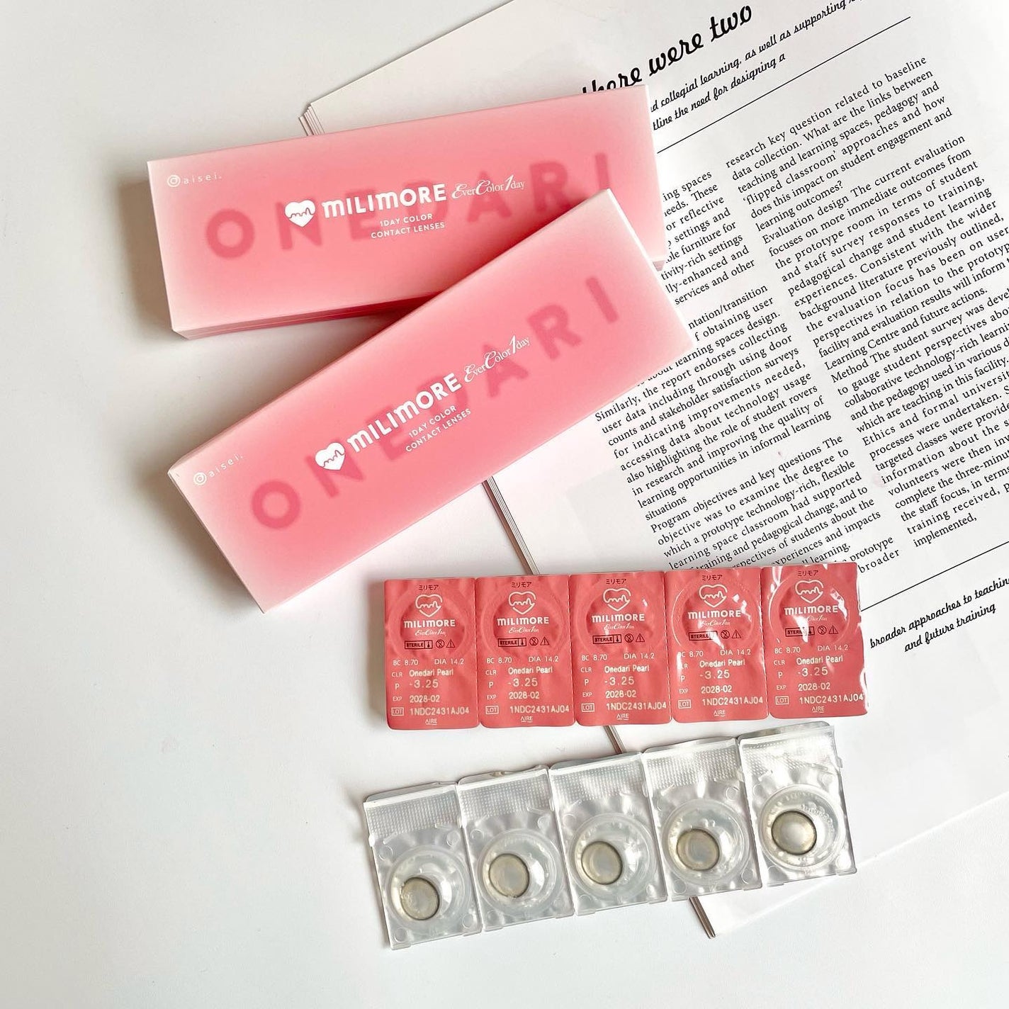 エバーカラーワンデーミリモア/エバーカラー/ワンデー(1DAY)カラコンを使ったクチコミ(5枚目)