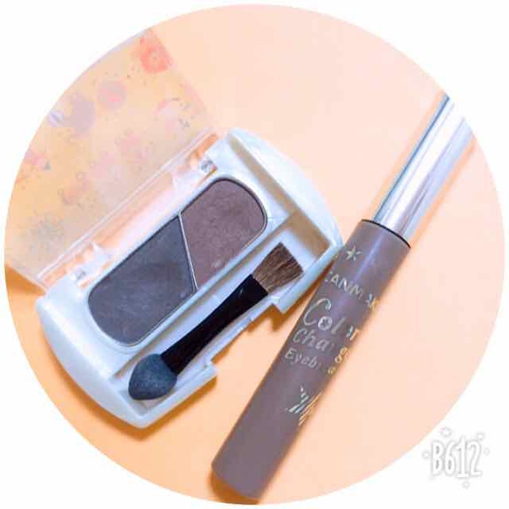 エバビレーナ アイブローパウダー/DAISO/パウダーアイブロウを使ったクチコミ（1枚目）