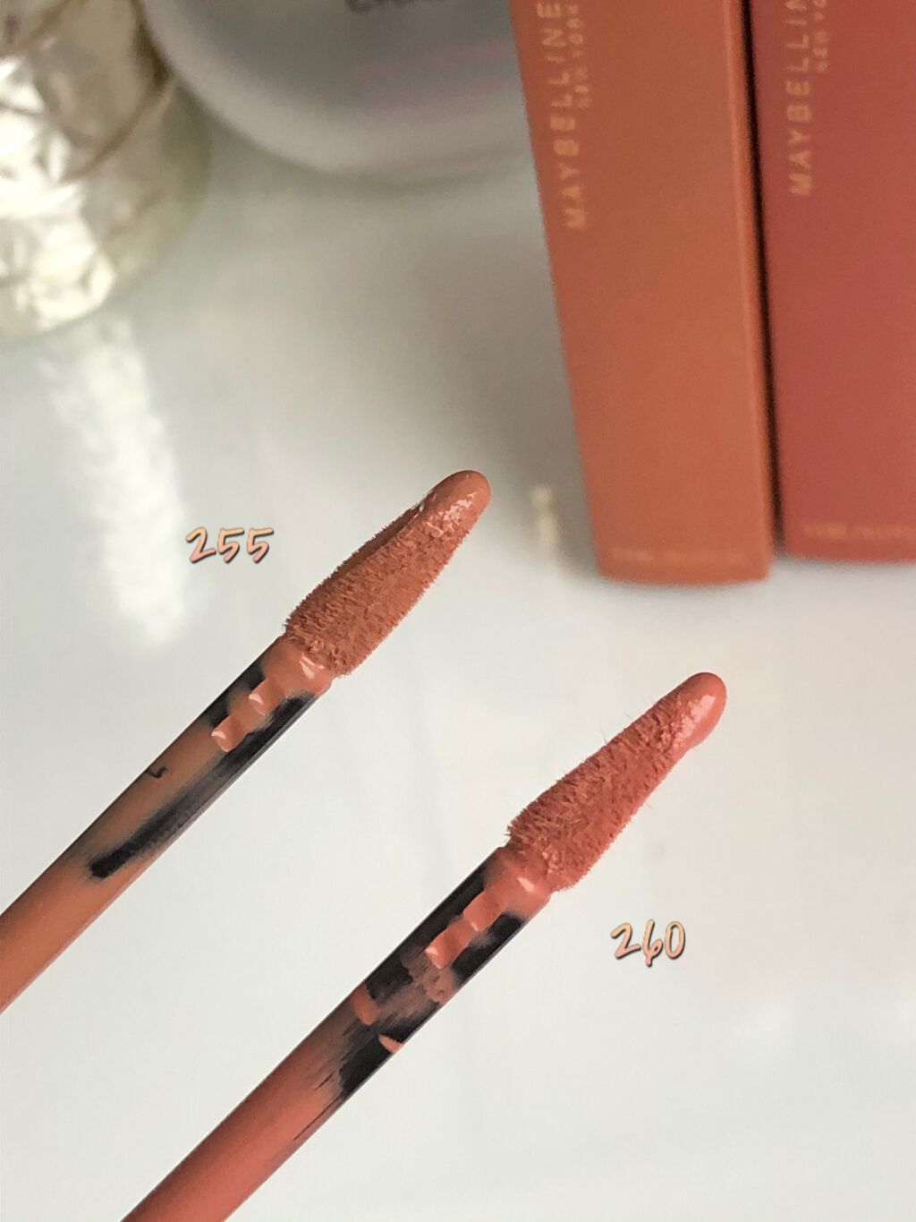 SPステイ マットインク 255/MAYBELLINE NEW YORK/口紅を使ったクチコミ（2枚目）