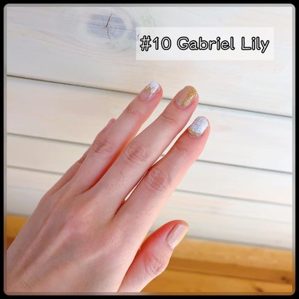 セミキュアジェルネイルシール ハンド用/LYSD’OR/ネイルシールを使ったクチコミ(6枚目)