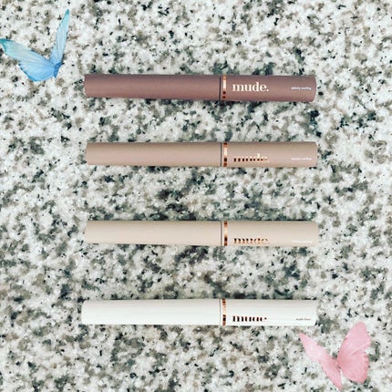 スキニーマスカラ/mude/マスカラを使ったクチコミ(1枚目)