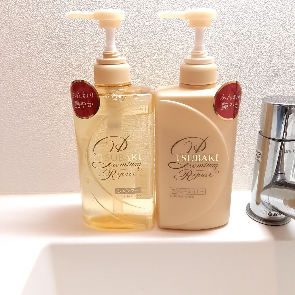 プレミアムリペア シャンプー/ヘアコンディショナー/TSUBAKI/市販シャンプーを使ったクチコミ(2枚目)