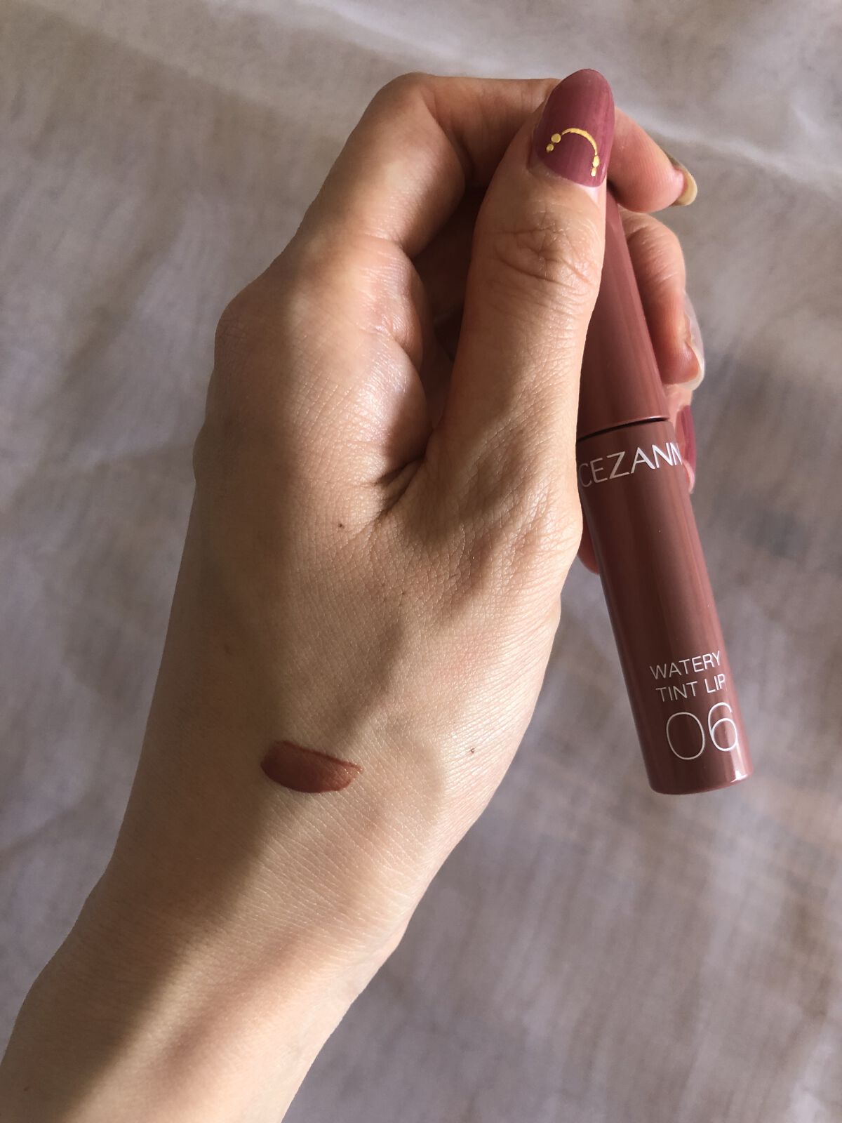 ウォータリーティントリップ/CEZANNE/リップティントを使ったクチコミ（3枚目）
