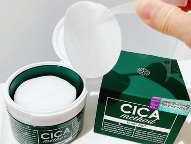 CICA method TONER PAD/コジット/化粧水を使ったクチコミ（4枚目）