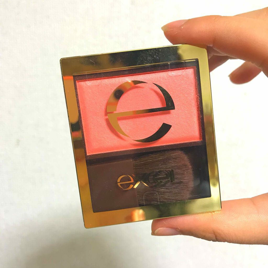 スキニーリッチチーク/excel/パウダーチークを使ったクチコミ(1枚目)