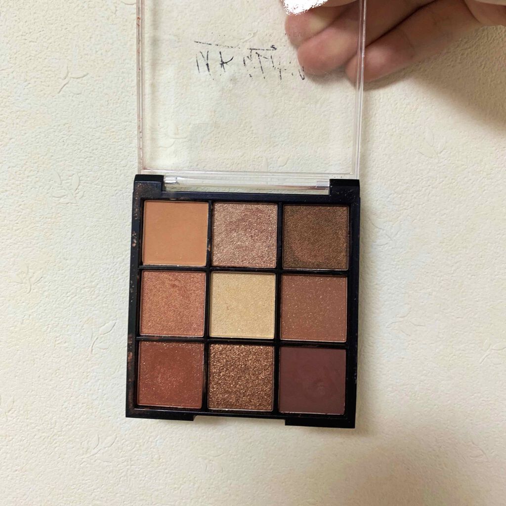 UR GLAM　BLOOMING EYE COLOR PALETTE/U R GLAM/アイシャドウパレットを使ったクチコミ（1枚目）