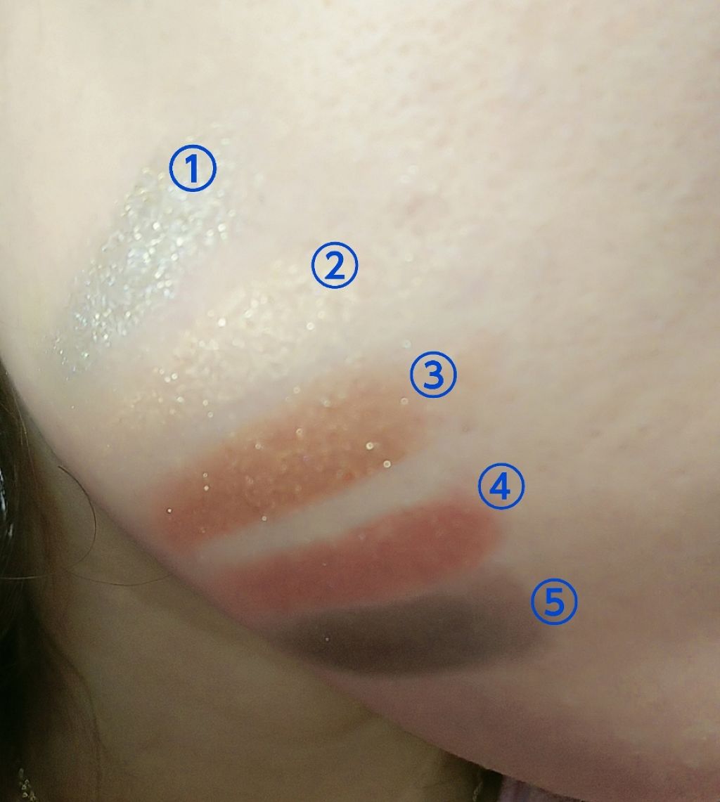 ジェミネイトアイズ/LUNASOL/アイシャドウパレットを使ったクチコミ(2枚目)