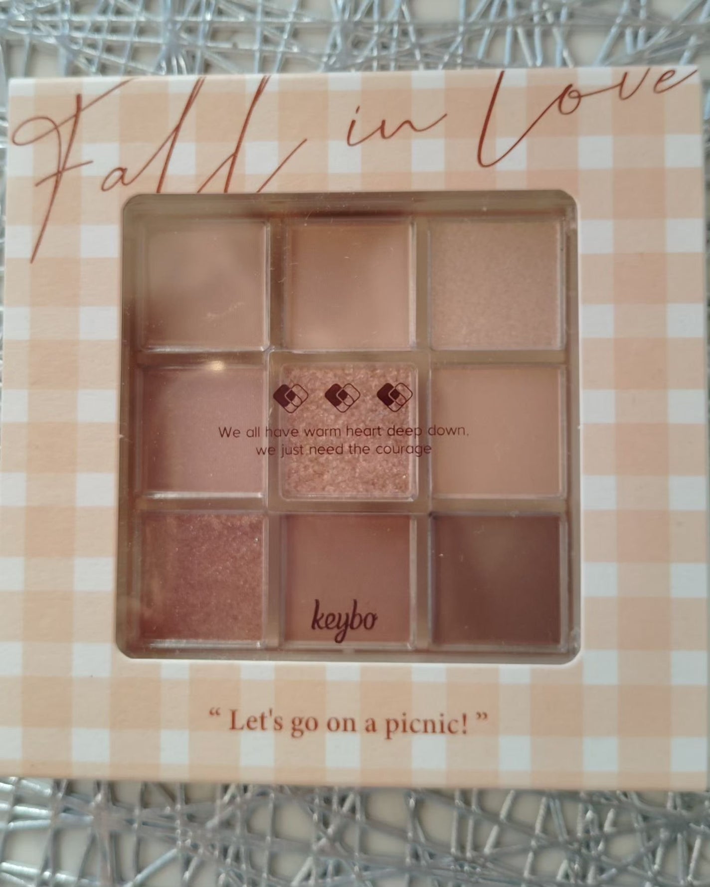 KEYBO FALL IN LOVE SHADOW PALETTE/keybo/アイシャドウパレットを使ったクチコミ(3枚目)