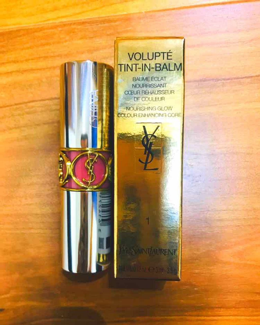 ヴォリュプテ ティントインバーム/YVES SAINT LAURENT BEAUTE/口紅を使ったクチコミ(1枚目)