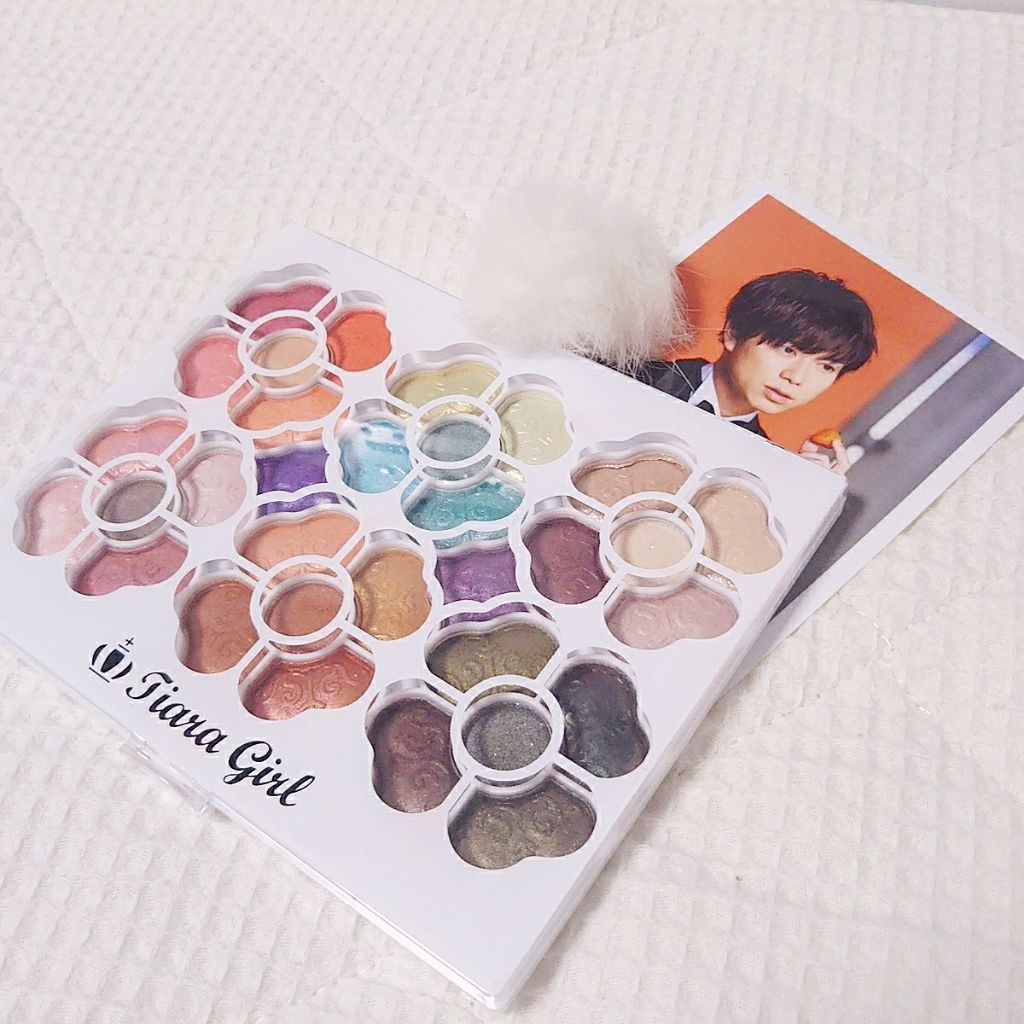 アイカラーパレット/ティアラガール/アイシャドウパレットを使ったクチコミ(1枚目)