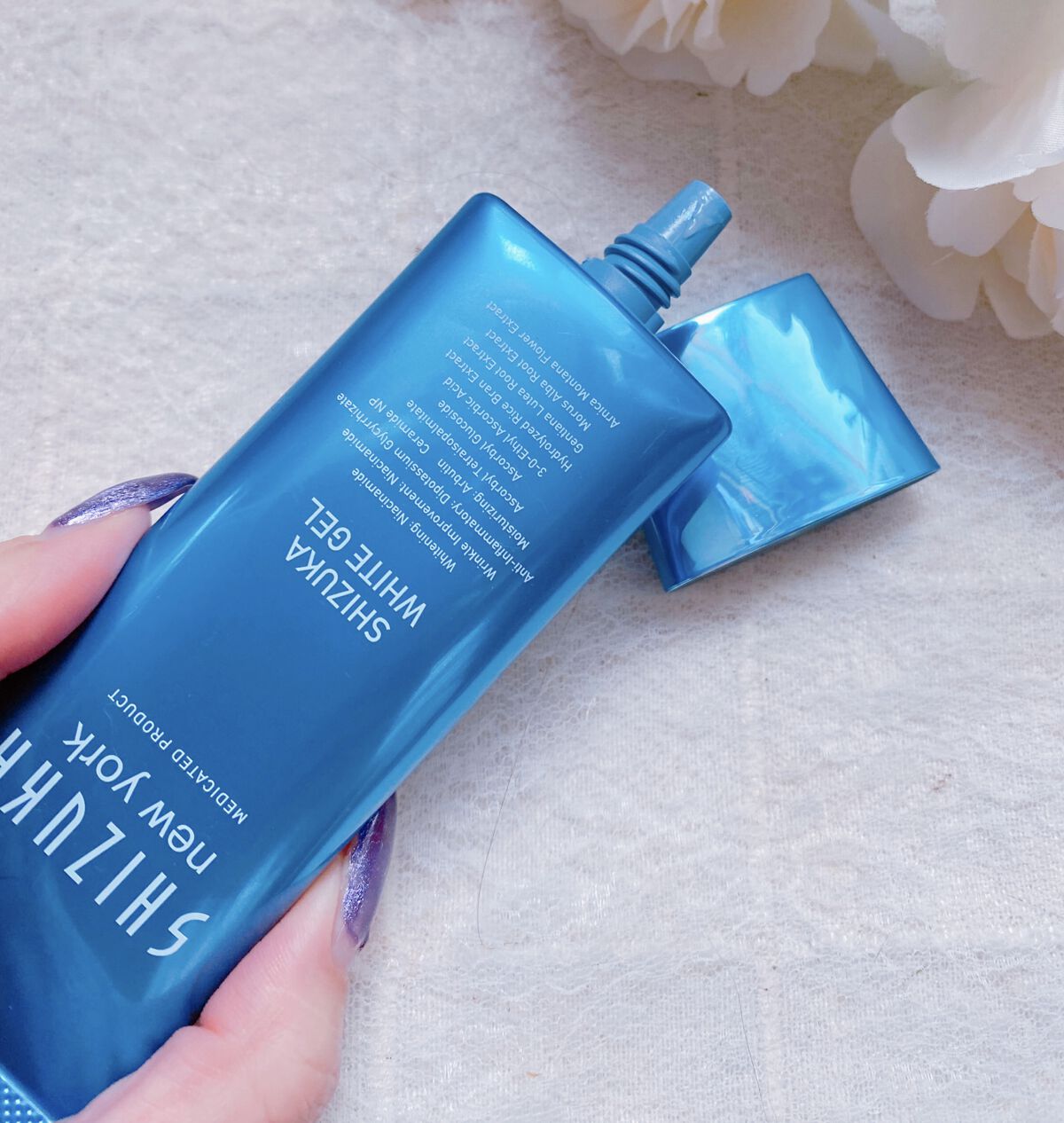 シズカホワイトゲル/Shizuka BY SHIZUKA NEWYORK/オールインワン化粧品を使ったクチコミ（2枚目）