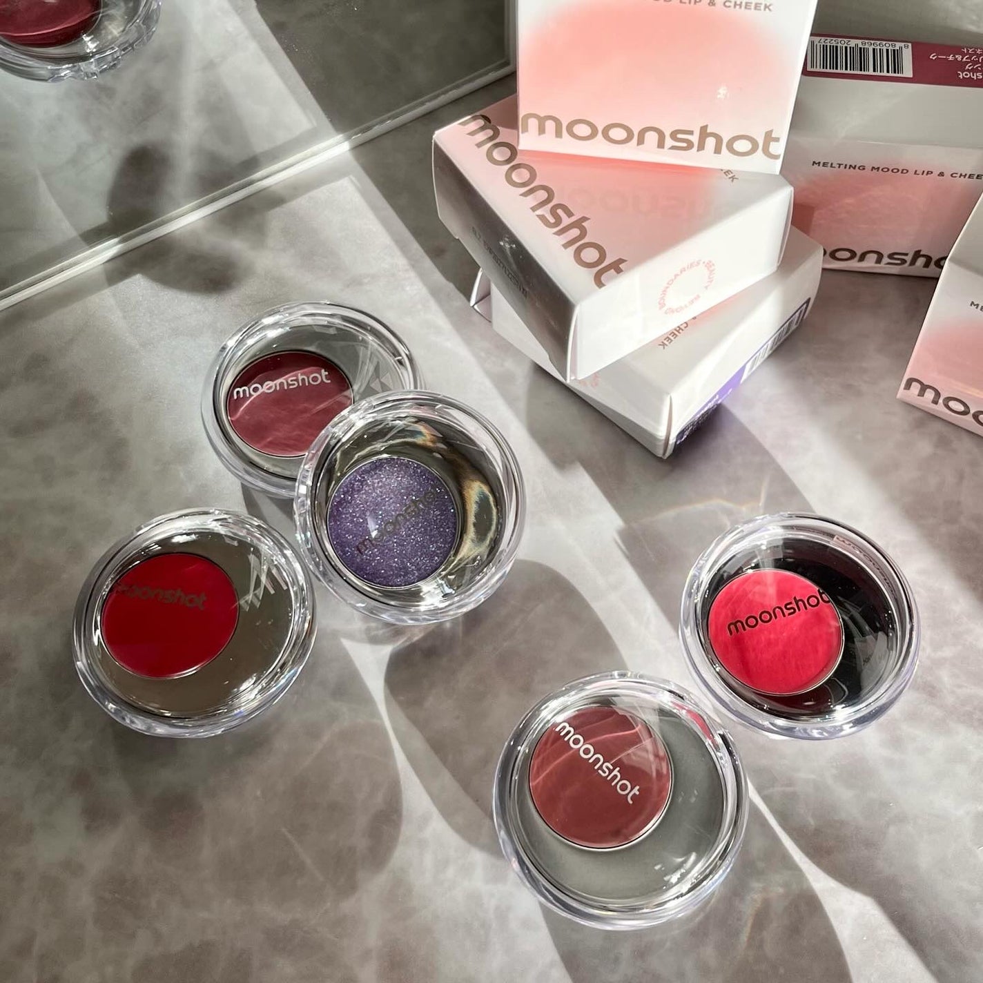 メルティングムードリップ&チーク/moonshot/ジェル・クリームチークを使ったクチコミ(1枚目)
