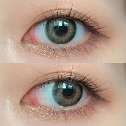 THEPIEL カカオレンズのクチコミ「【ナチュラルハーフ!大人ヘーゼルグレーカラコン!】
こんにちは!ゆぴです!🐥
今日はTHEP.....」(3枚目)