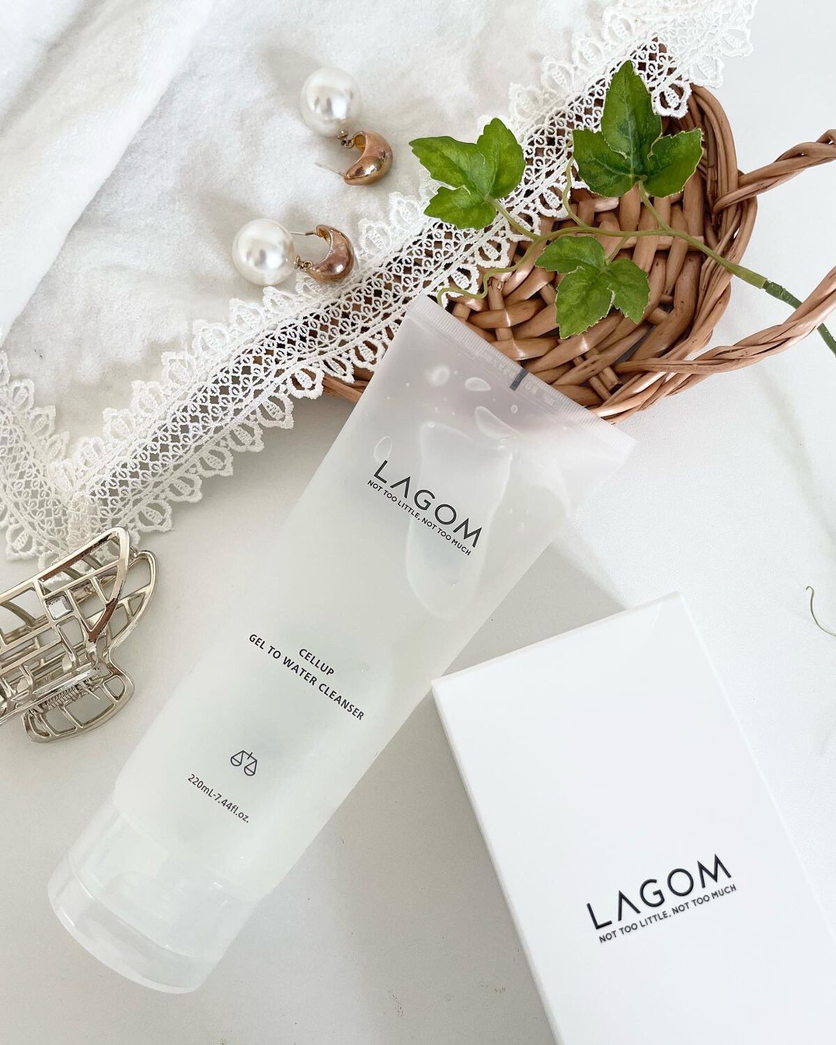 ラゴム ジェルトゥウォーター クレンザー(朝用洗顔)/LAGOM /その他洗顔料を使ったクチコミ(1枚目)