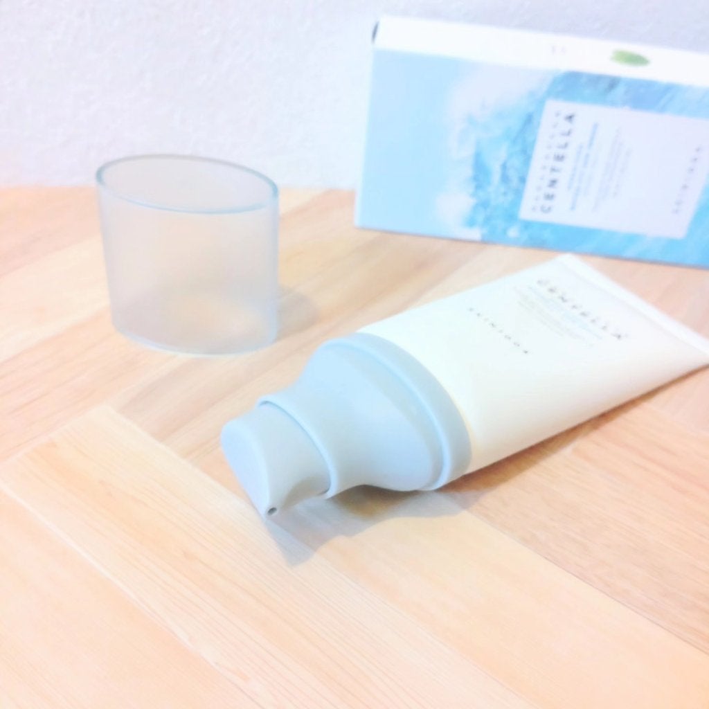 ヒアルーシカ ウォーターフィット サンセラム/SKIN1004/日焼け止めローションを使ったクチコミ(2枚目)