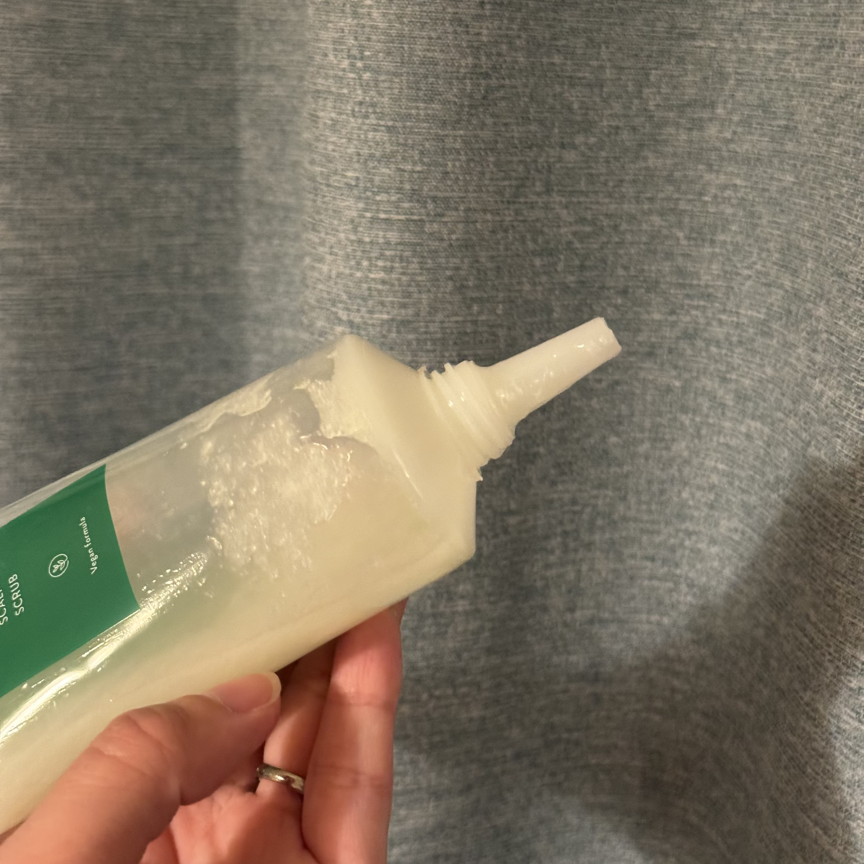 オレンジクレンジングシャーベット/AROMATICA/クレンジングバームを使ったクチコミ（3枚目）