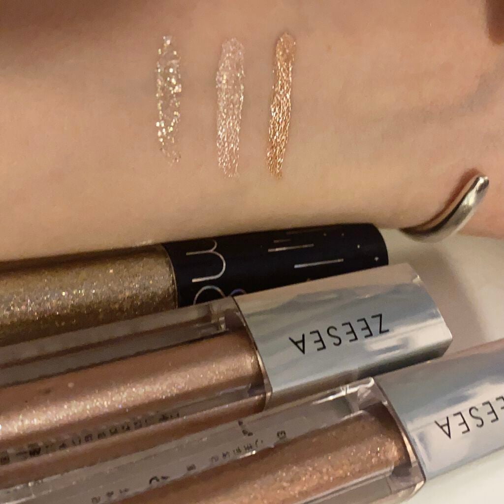 リキッド グリッター シャドウ/rom&nd/グリッターを使ったクチコミ(1枚目)