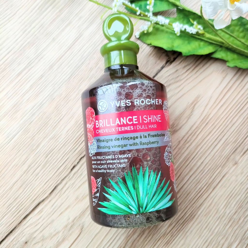 リンシングビネガー シルキーシャイン さらキララズベリー/イヴ・ロシェ/洗い流すヘアトリートメントを使ったクチコミ（1枚目）