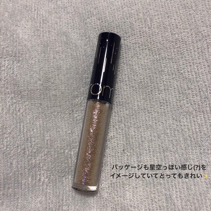 リキッド グリッター シャドウ/rom&nd/グリッターを使ったクチコミ(5枚目)