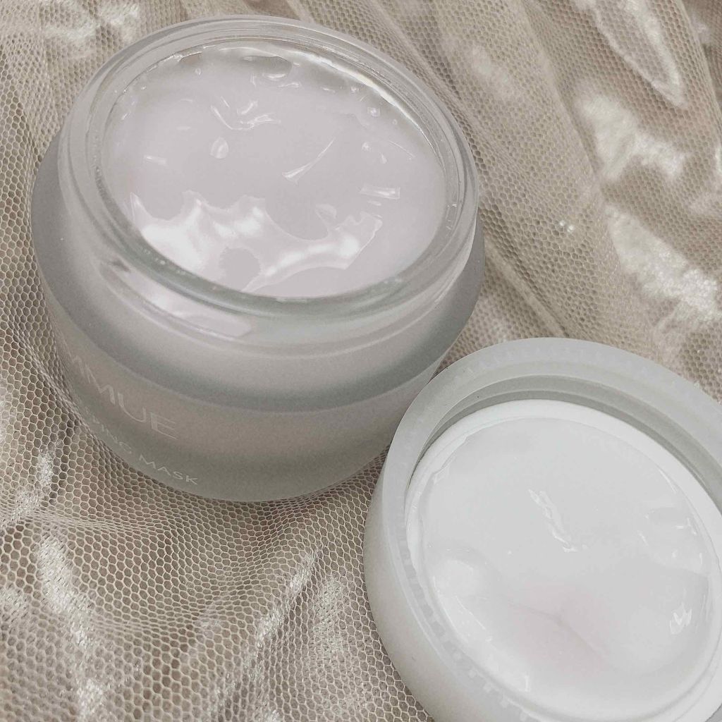 ローズウォーター スリーピングマスク/FEMMUE/フェイスクリームを使ったクチコミ（2枚目）