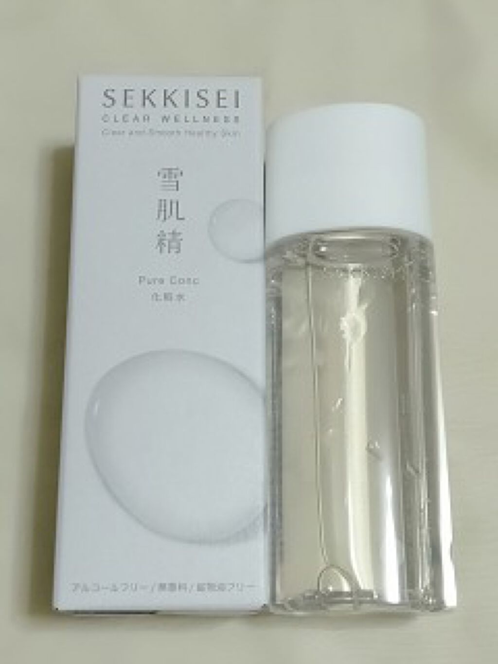 クリアウェルネス ピュア コンク/雪肌精/化粧水を使ったクチコミ(1枚目)