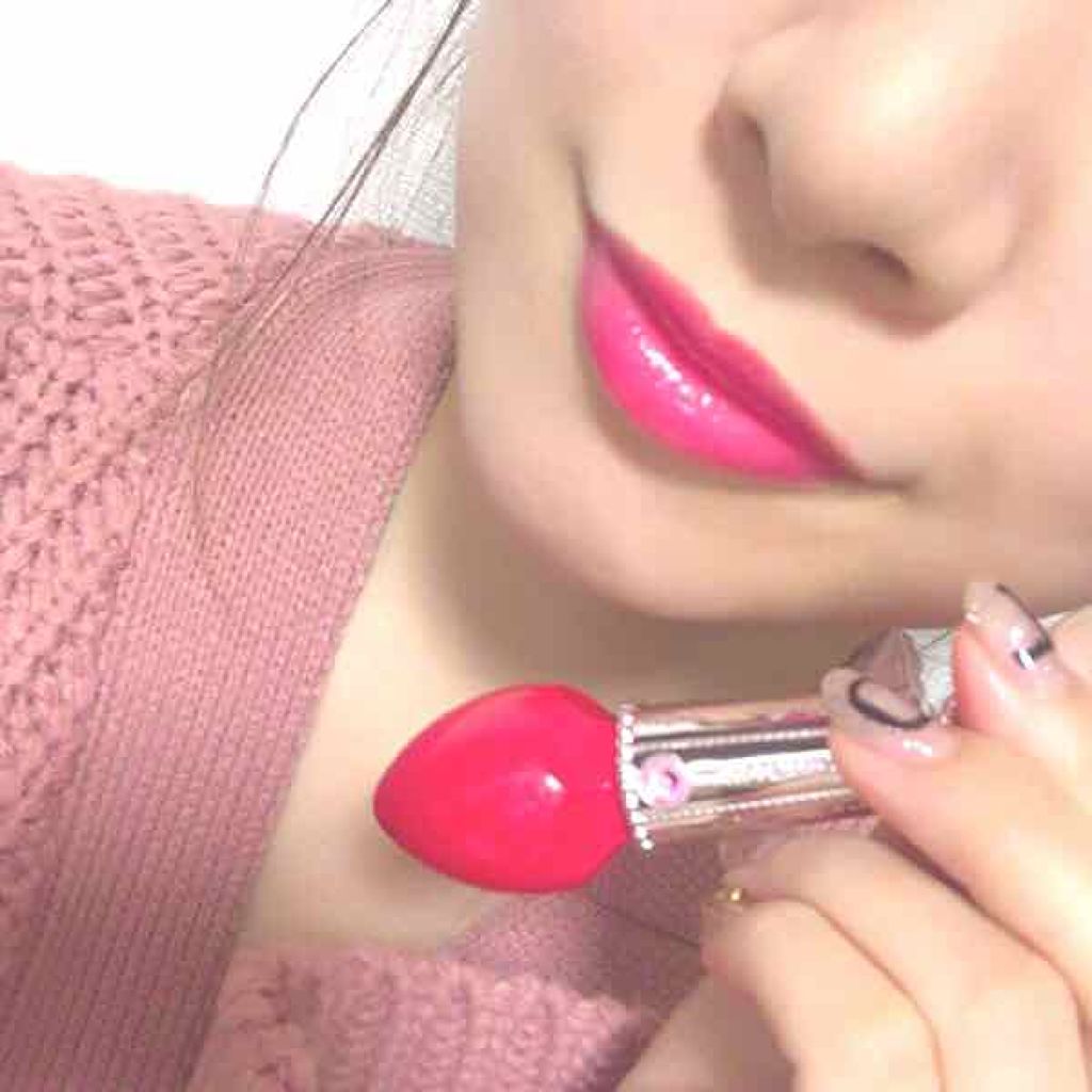 フォーエヴァージューシー オイルルージュ/JILL STUART/口紅を使ったクチコミ（3枚目）