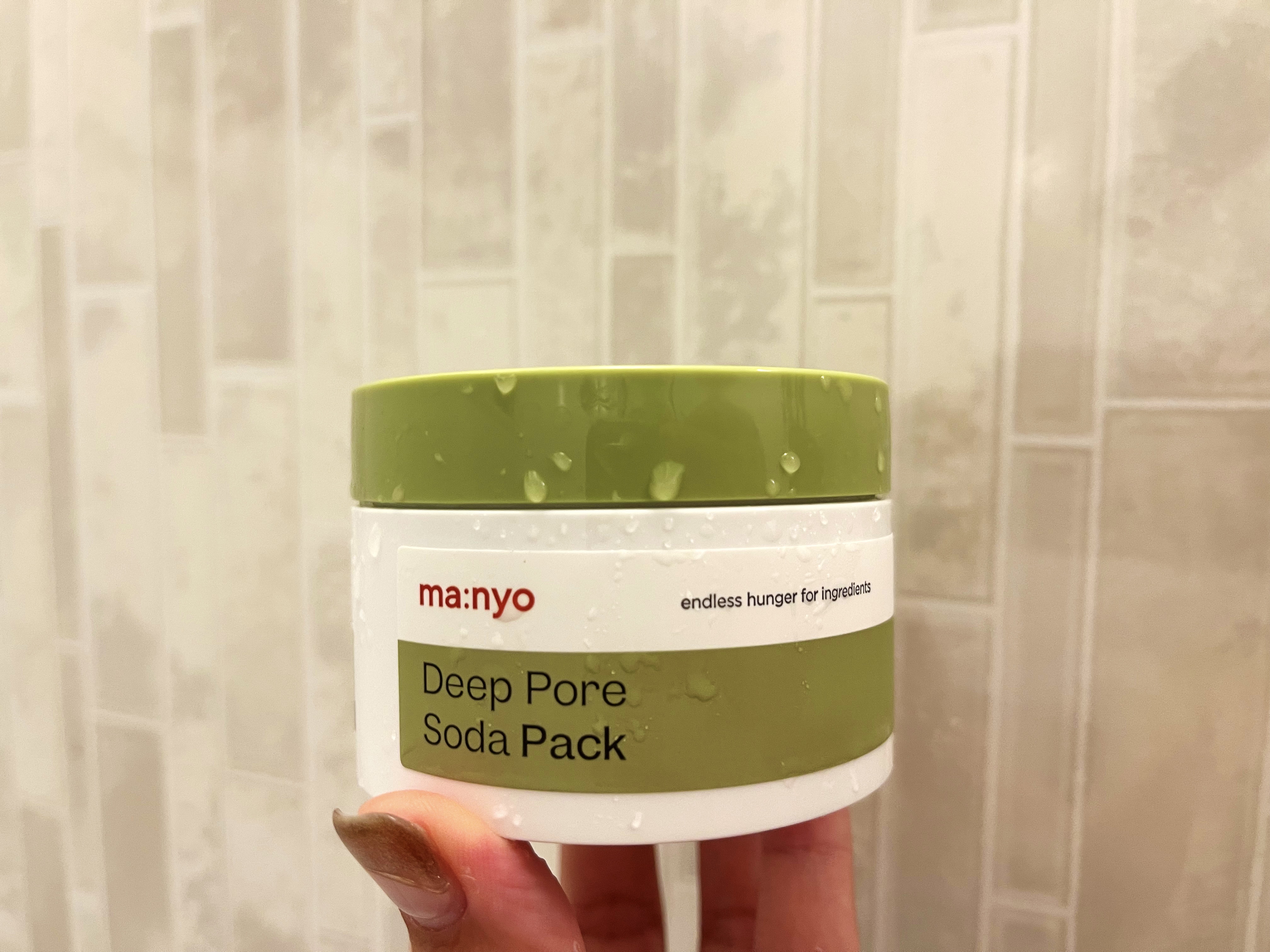 ディープポアソーダパック/manyo/洗い流すパック・マスクを使ったクチコミ（1枚目）