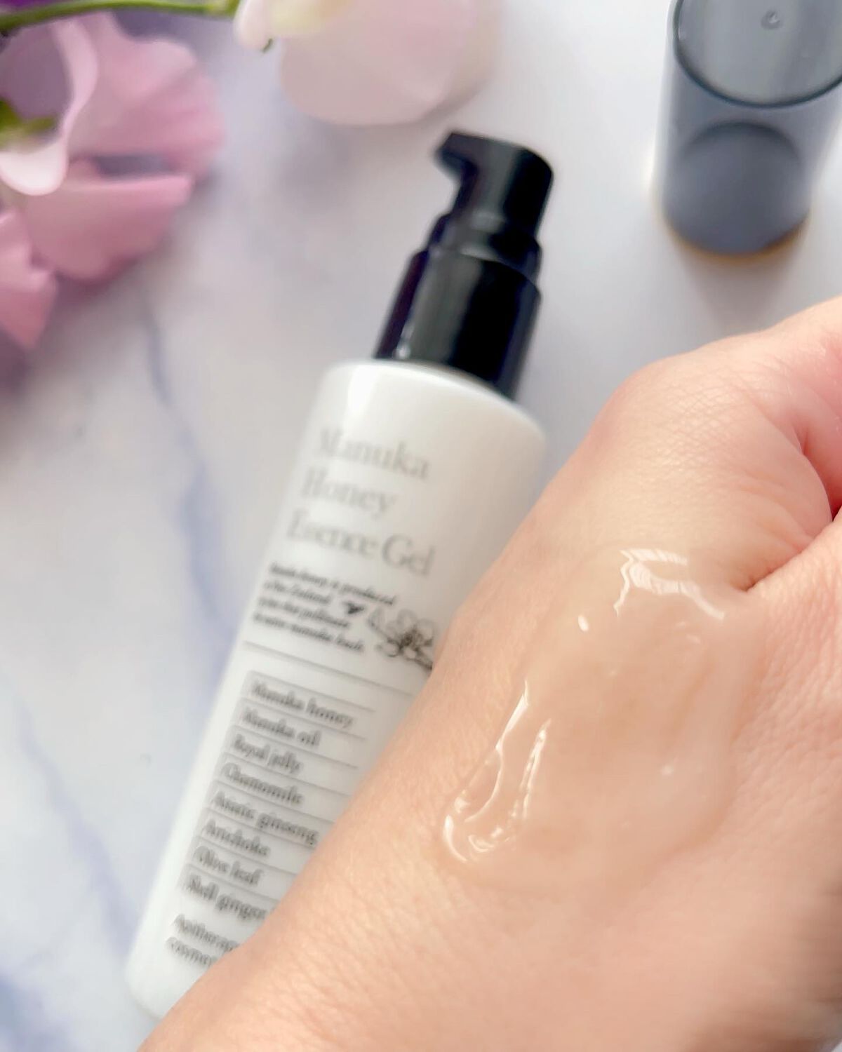 マヌカハニー エッセンスジェル/アピセラピーコスメティクス/美容液を使ったクチコミ(4枚目)