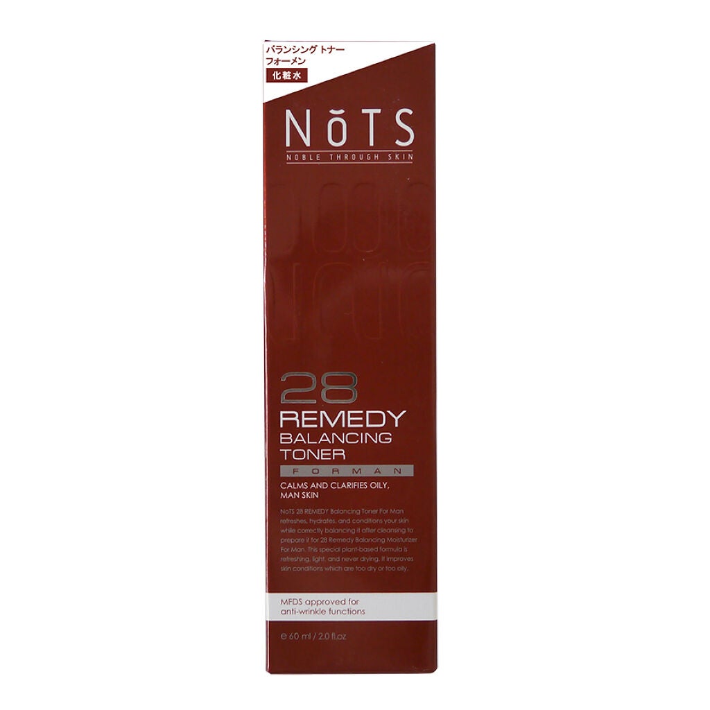 NOTS 28REMEDY バランシングトナー フォーメン アスティ コスメフリーク