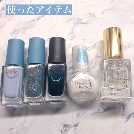 ジェルボリュームトップコート/キャンメイク/ネイルトップコートを使ったクチコミ(2枚目)