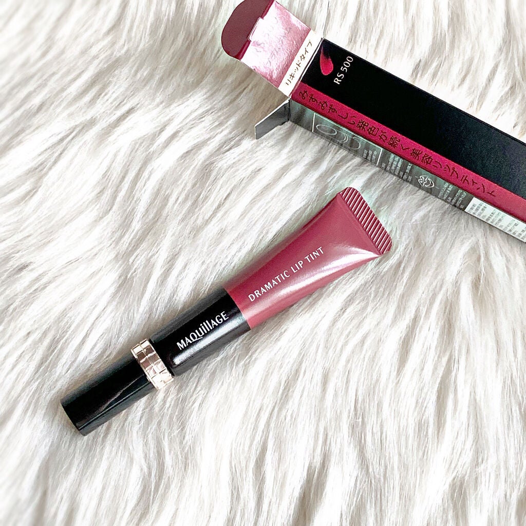 ドラマティックリップティント/マキアージュ/リップティントを使ったクチコミ(1枚目)