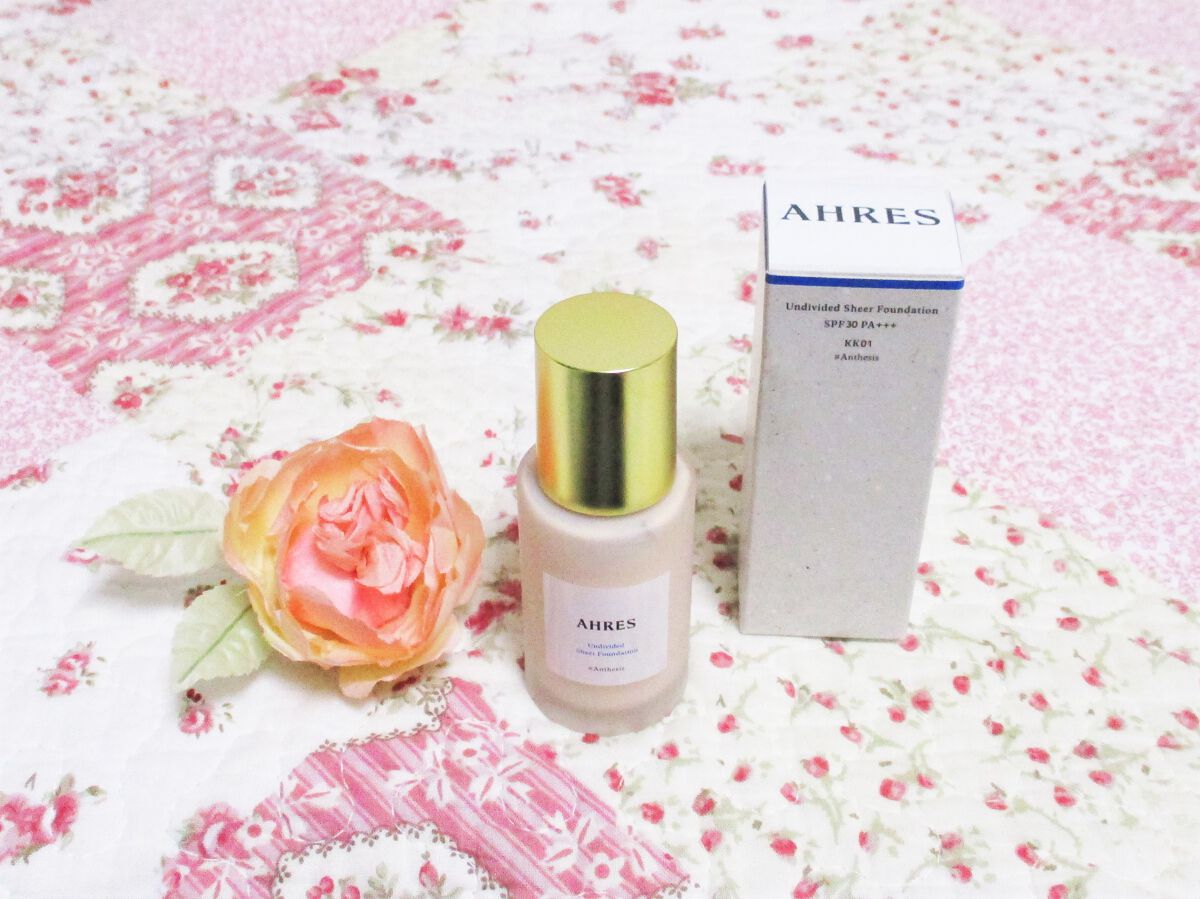 アンディヴァイデッド シアーファンデーション/アーレス/リキッドファンデーションを使ったクチコミ(1枚目)