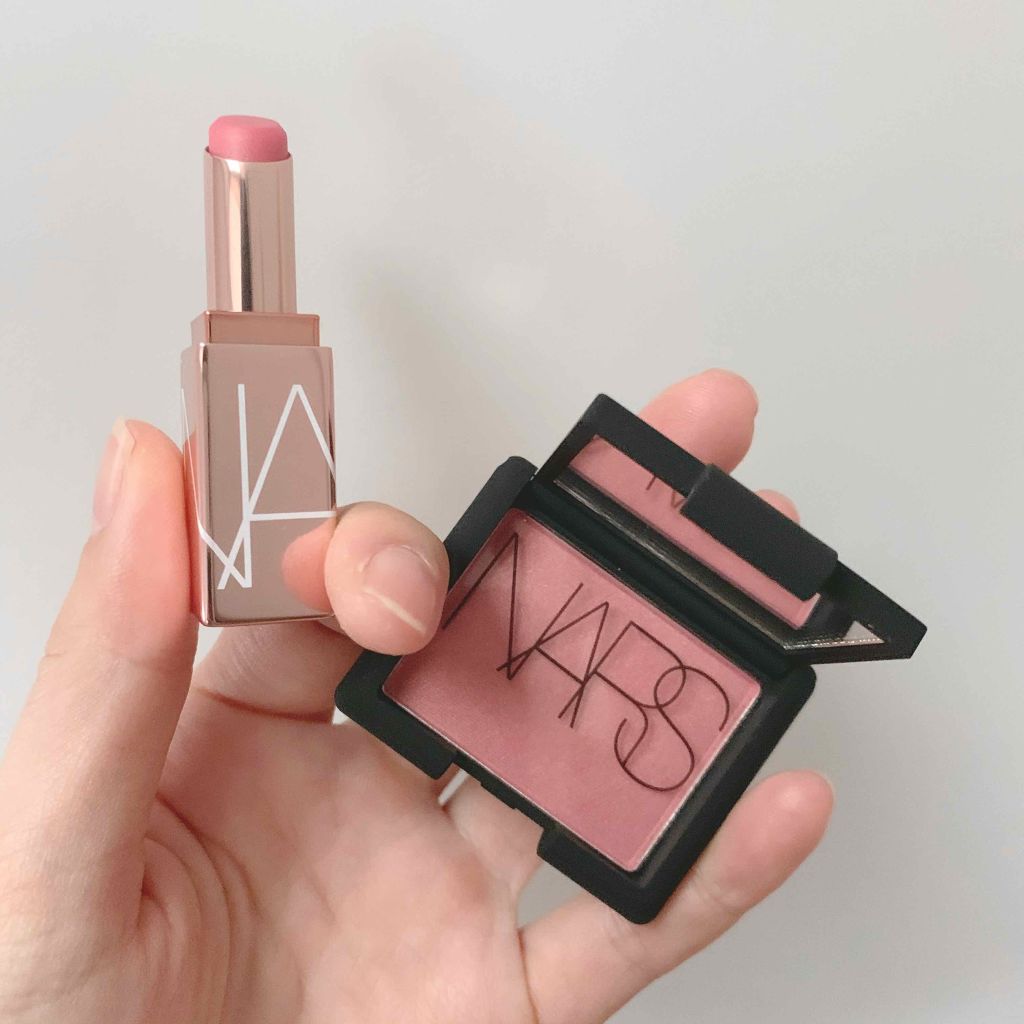 ソフトコア ブラッシュ＆バームデュオ/NARS/メイクアップキットを使ったクチコミ（1枚目）