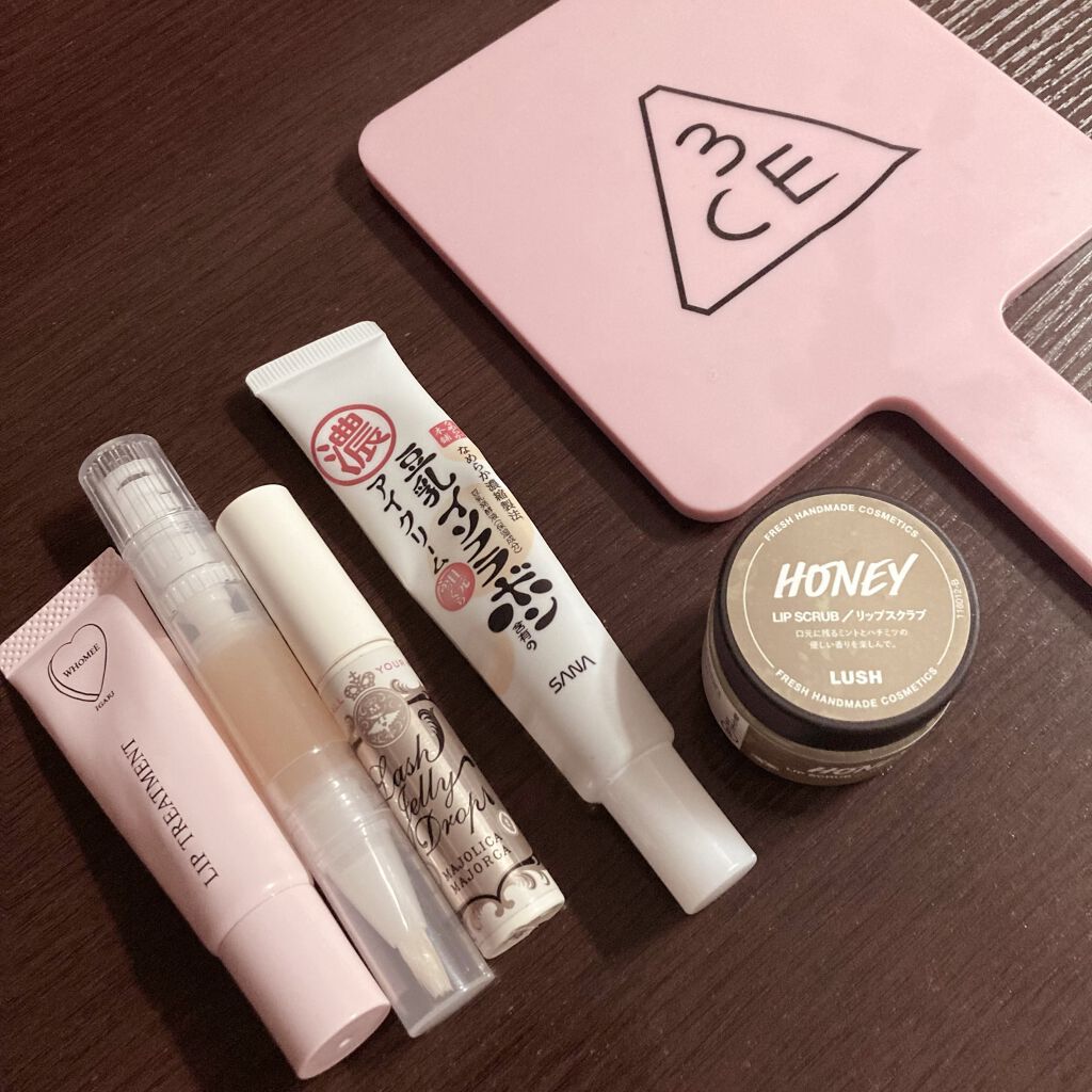 ミツバチ リップスクラブ/ラッシュ/リップスクラブを使ったクチコミ（2枚目）