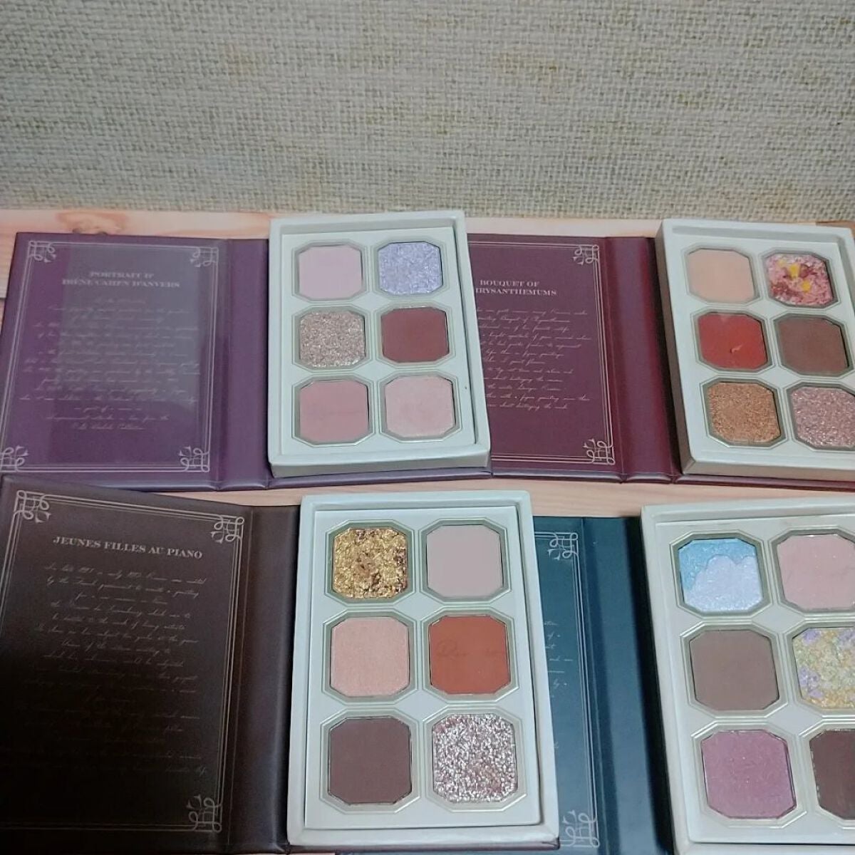 絵画アイシャドウパレット/MilleFée/アイシャドウパレットを使ったクチコミ(2枚目)