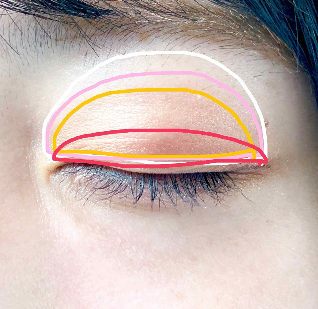 UR GLAM　BLOOMING EYE COLOR PALETTE/U R GLAM/アイシャドウパレットを使ったクチコミ（2枚目）