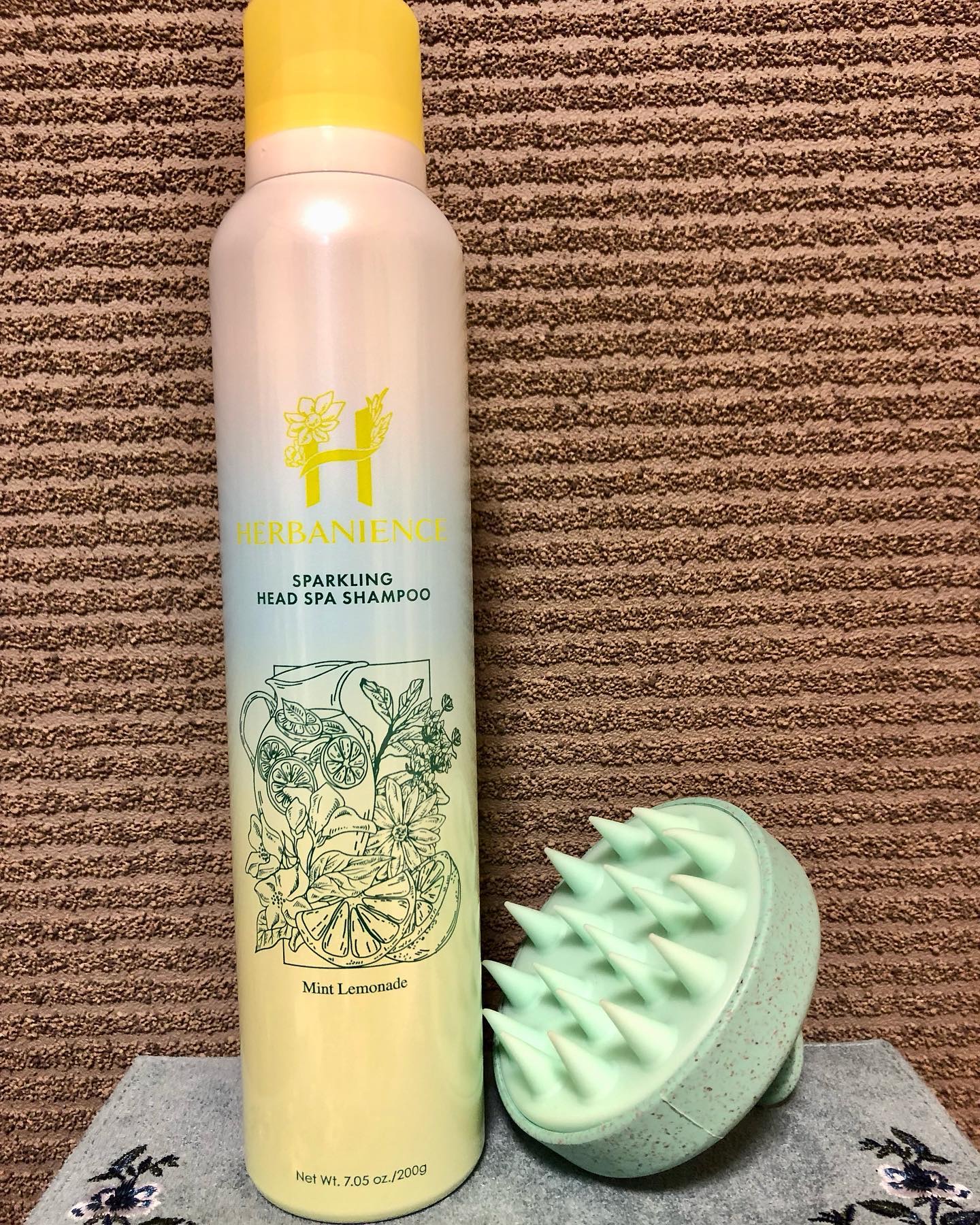 ハーバニエンス　炭酸ヘッドスパシャンプー_バニスパ/HERBANIENCE/市販シャンプーを使ったクチコミ（1枚目）