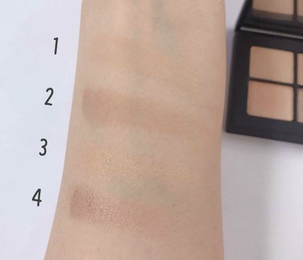 NARS ロスト イン ラスター フェースパレットのクチコミ「
4月、1番ほしくて気合を入れていたコスメ💪🏻
4月19日(金)発売 🌱 店舗限定
NAR.....」(3枚目)