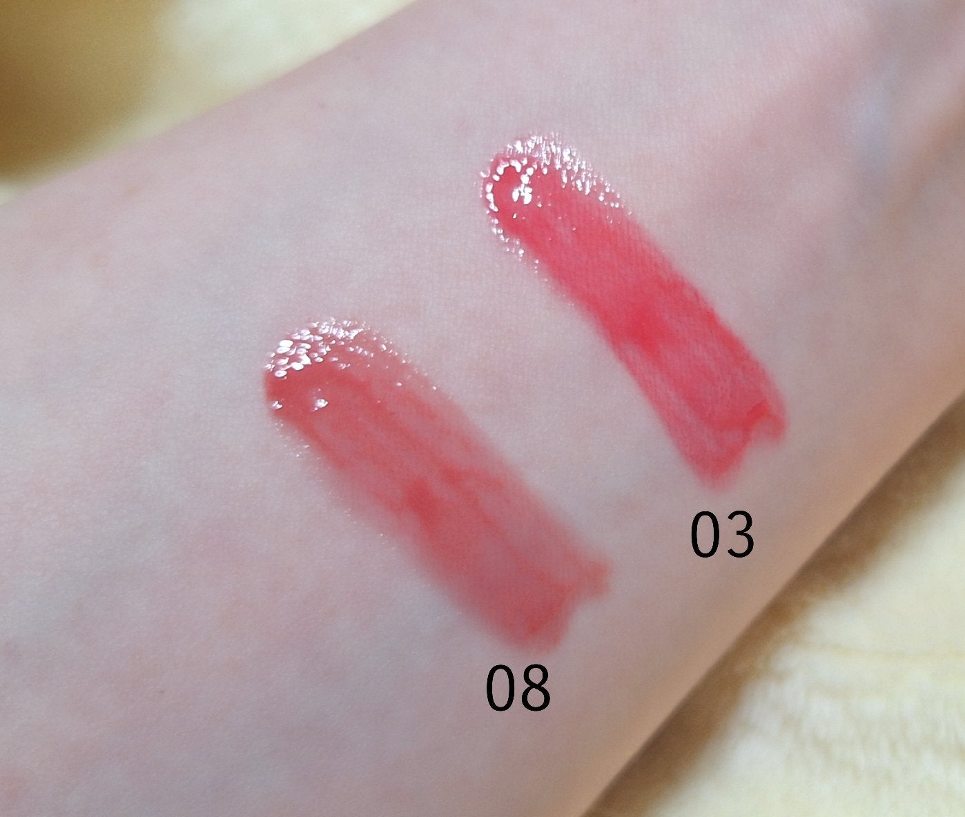 ヴィーガナイズコラーゲンリップガラスバーム/Veganize/リップグロスを使ったクチコミ(2枚目)