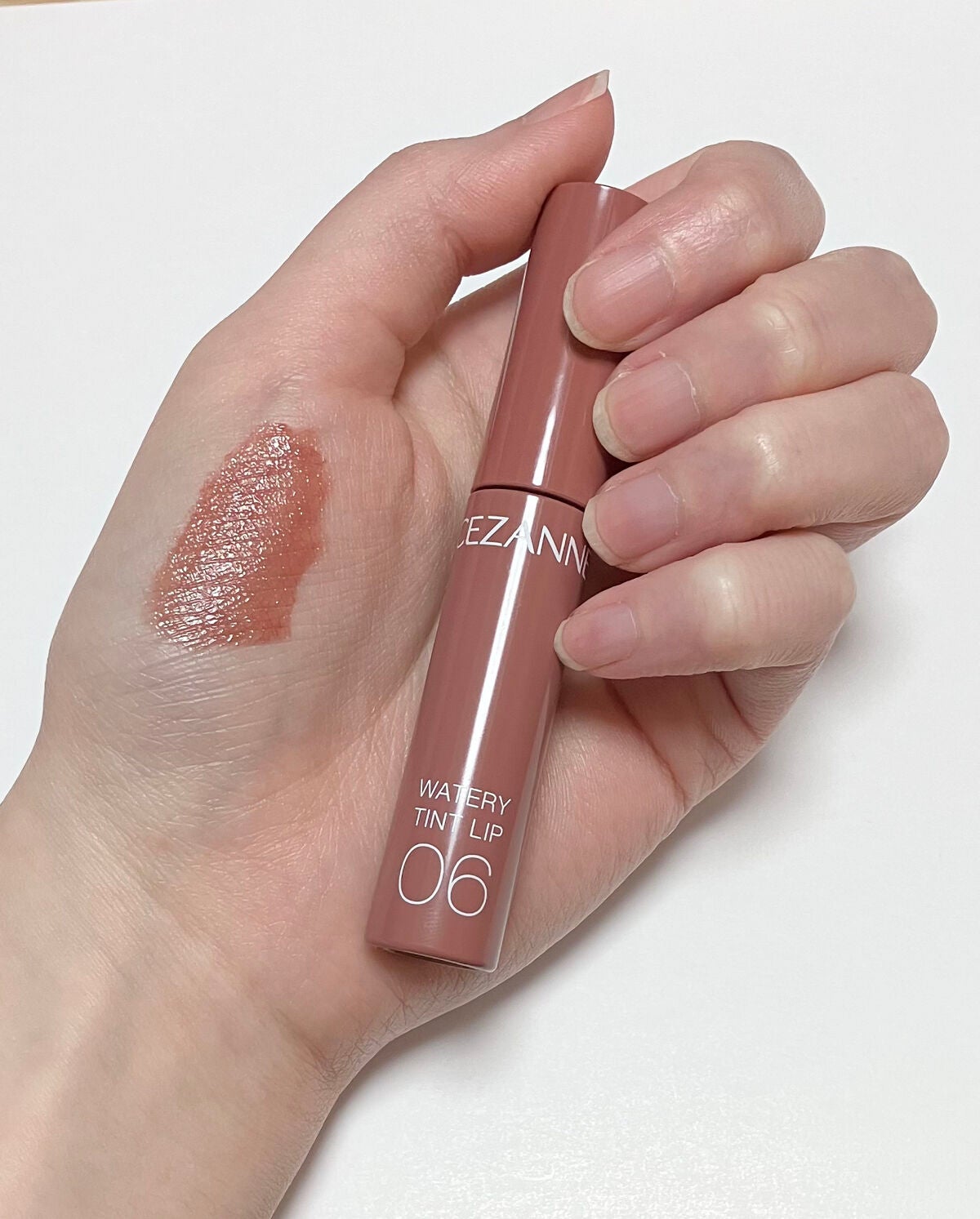 ウォータリーティントリップ/CEZANNE/リップティントを使ったクチコミ(2枚目)