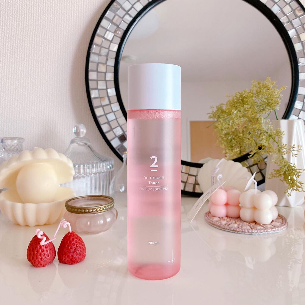 2番 ぴたっとメイクトナー/numbuzin/化粧水を使ったクチコミ(6枚目)