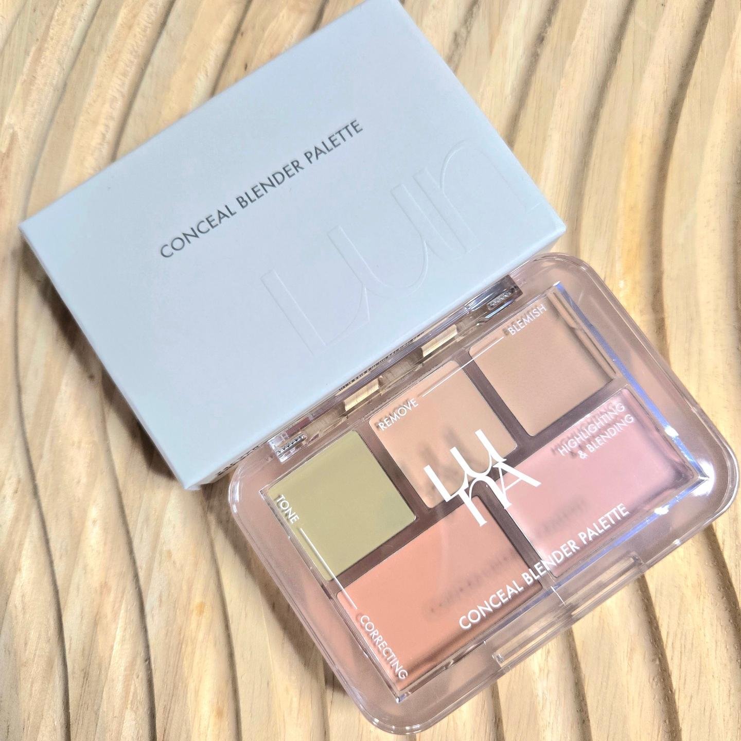 コンシールブレンダーパレット/LUNA/パレットコンシーラーを使ったクチコミ（1枚目）