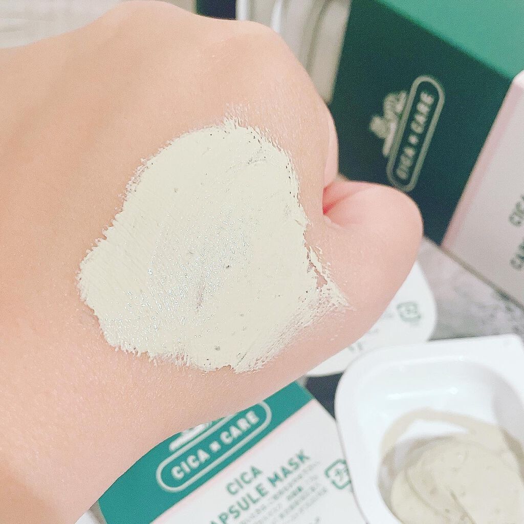 CICA カプセルマスク/VT/洗い流すパック・マスクを使ったクチコミ(4枚目)