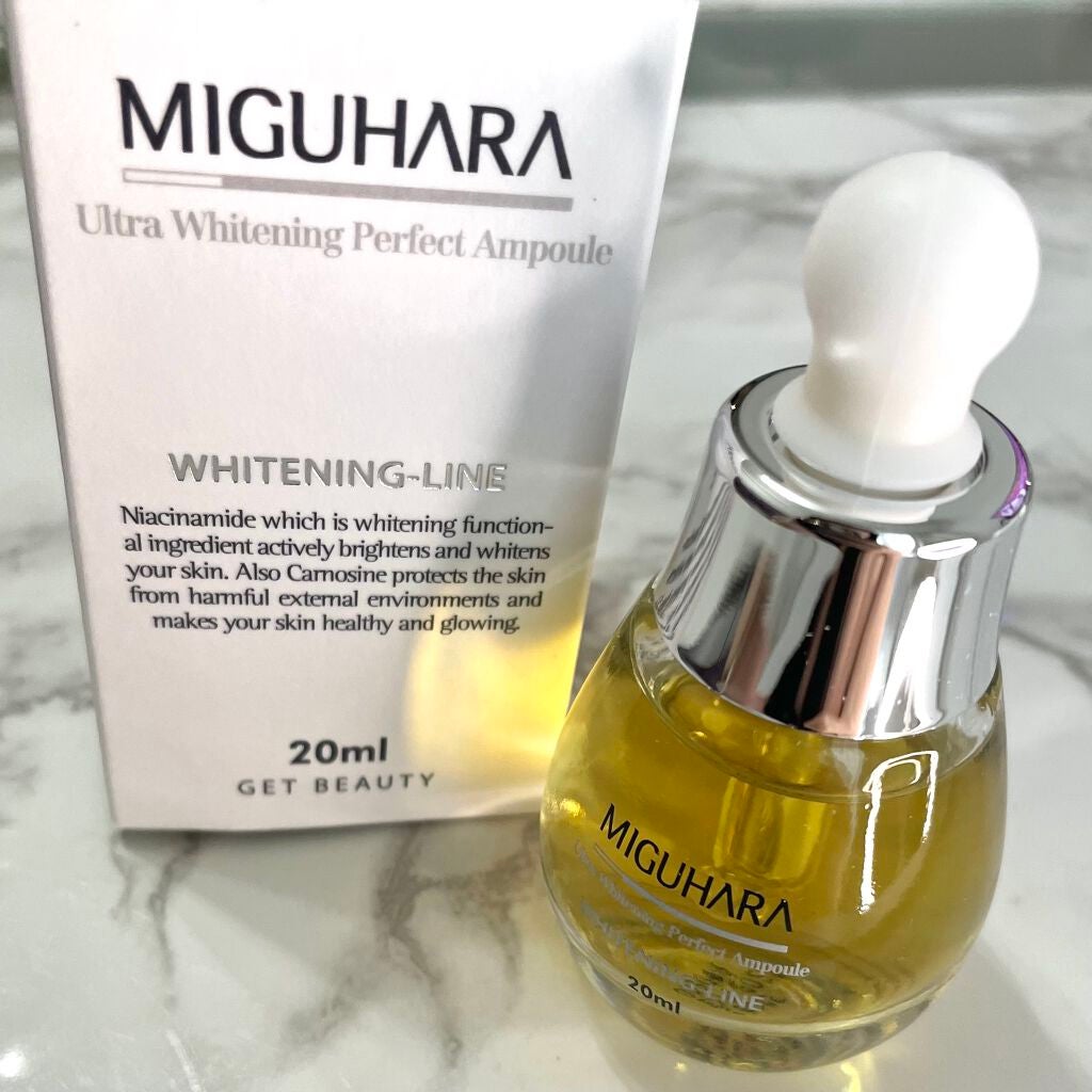 Ultra Whitening Perfect Ampoule/MIGUHARA/美容液を使ったクチコミ(8枚目)