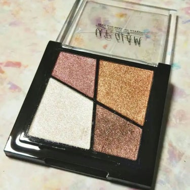 キャンドゥ STペンシルアイライナーのクチコミ「DAISO
URGLAM　VELVET EYE COLOR PALETTE
ルビーブラウン❤🤎.....」（2枚目）