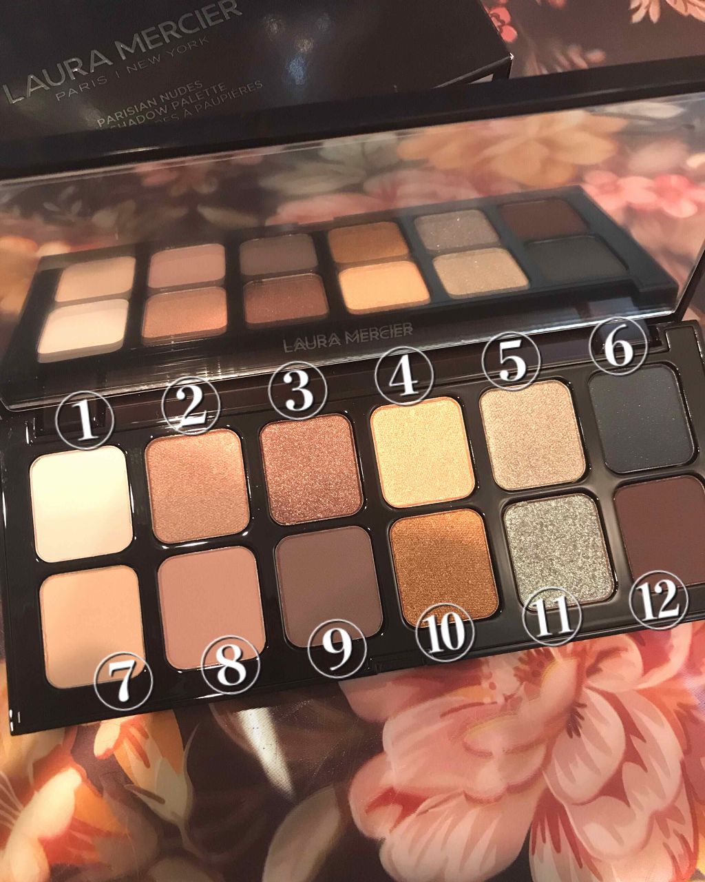 パリジャン ヌード アイシャドウ パレット/ローラ メルシエ/アイシャドウパレットを使ったクチコミ(2枚目)