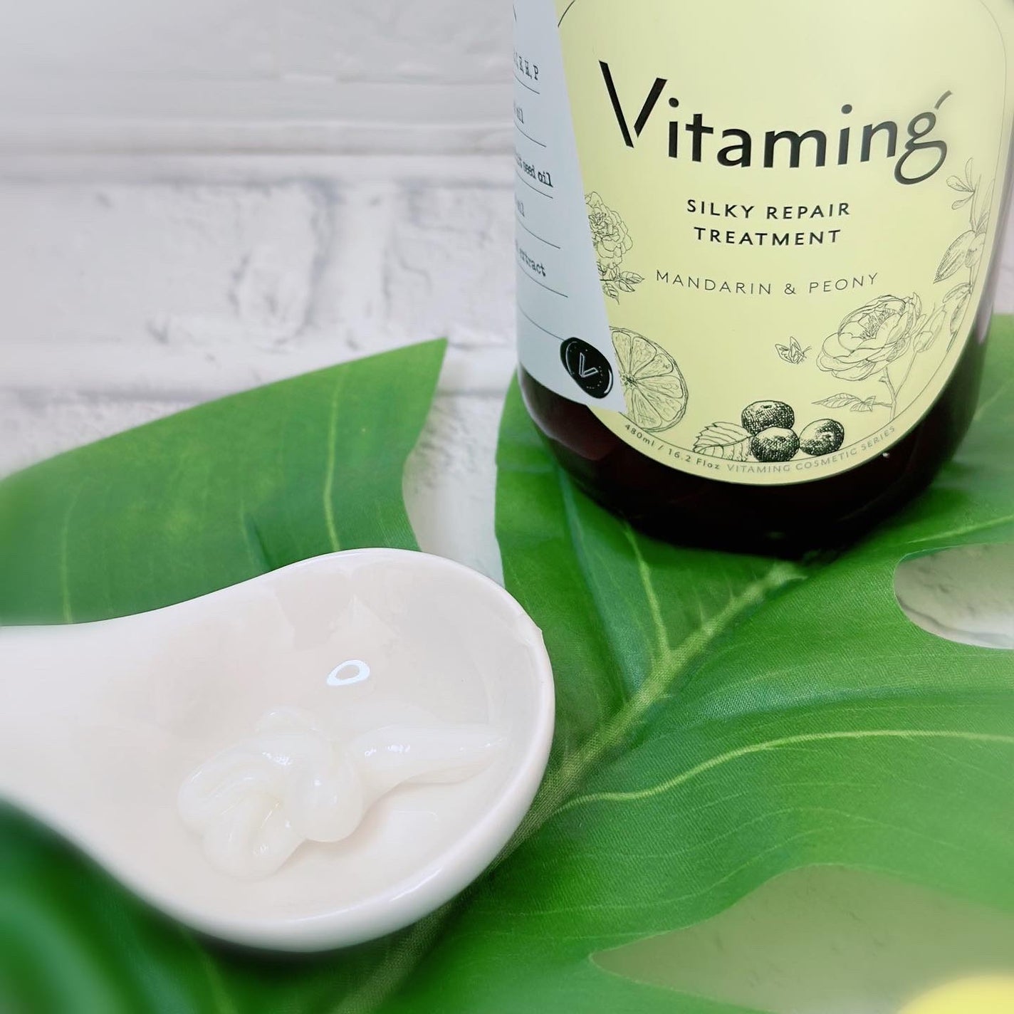 シルキーリペアシャンプー/トリートメント(マンダリン&ピオニーの香り)/Vitaming/市販シャンプーを使ったクチコミ(3枚目)