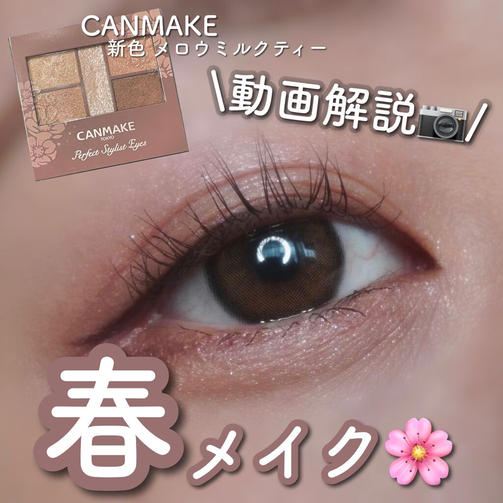 パーフェクトスタイリストアイズ/キャンメイク/アイシャドウパレットを使ったクチコミ（1枚目）