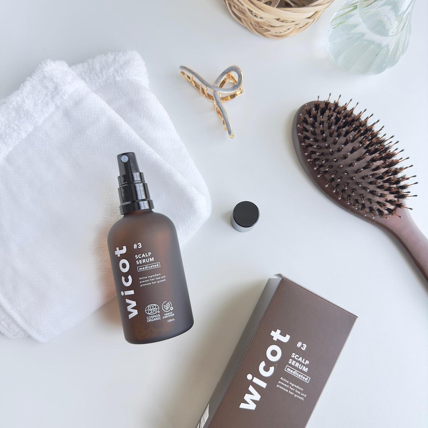 薬用スカルプセラム/wicot/頭皮ローションを使ったクチコミ(1枚目)